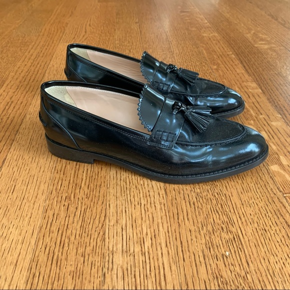 JCrew Biella Tassle Loafers, 5H, Black, A9861 - Picture 11 of 12